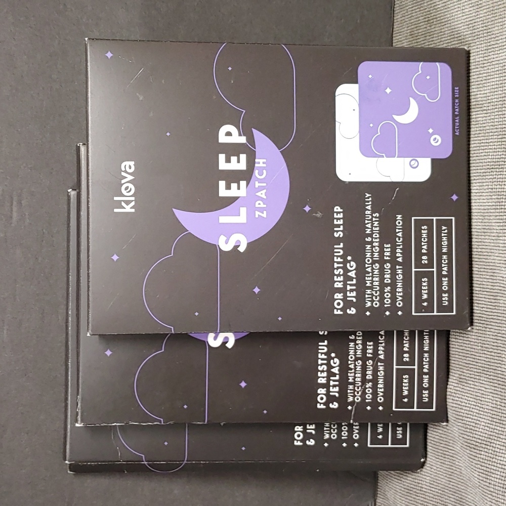 3 Packets Klova Sleep ZPatch - (28 patches each)